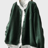 Cardigan lavorato a maglia morbido A minha loja