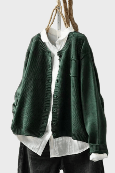 Cardigan lavorato a maglia morbido A minha loja