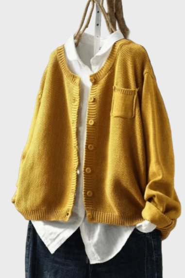 Cardigan lavorato a maglia morbido A minha loja