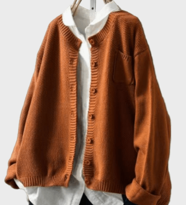 Cardigan lavorato a maglia morbido A minha loja