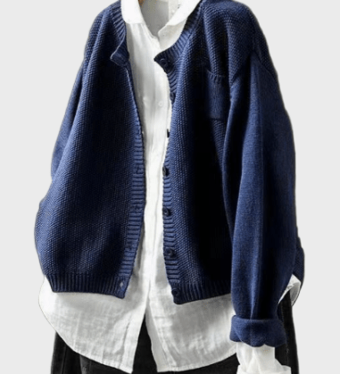 Cardigan lavorato a maglia morbido A minha loja