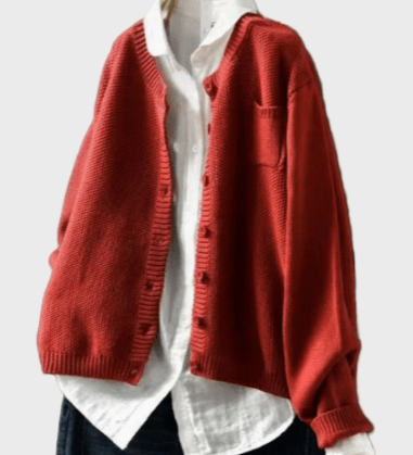 Cardigan lavorato a maglia morbido A minha loja