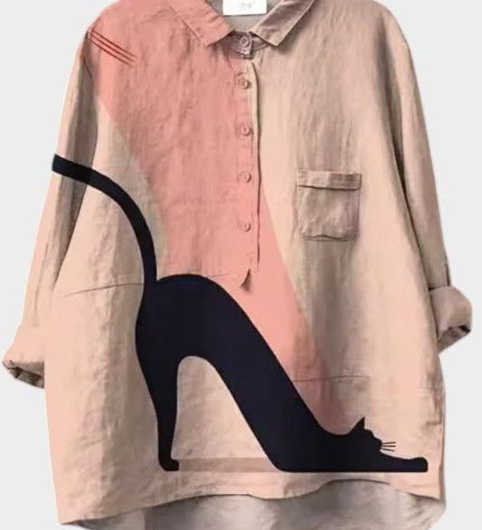 Josefine | Elegante blusa in pizzo fatta a mano con uno stile eccezionale A minha loja