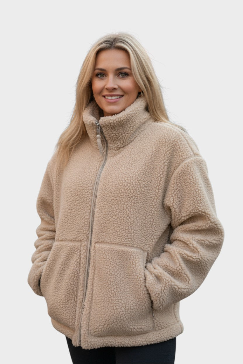 Kaja™ | Cappotto teddy elegante A minha loja