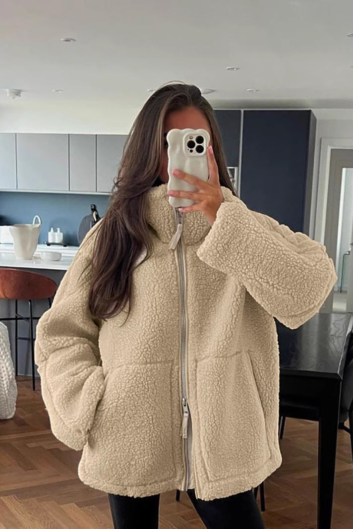Kaja™ | Cappotto teddy elegante A minha loja