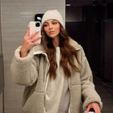 Kaja™ | Cappotto teddy elegante A minha loja
