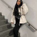Kaja™ | Cappotto teddy elegante A minha loja