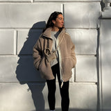 Kaja™ | Cappotto teddy elegante A minha loja