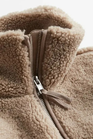 Kaja™ | Cappotto teddy elegante A minha loja