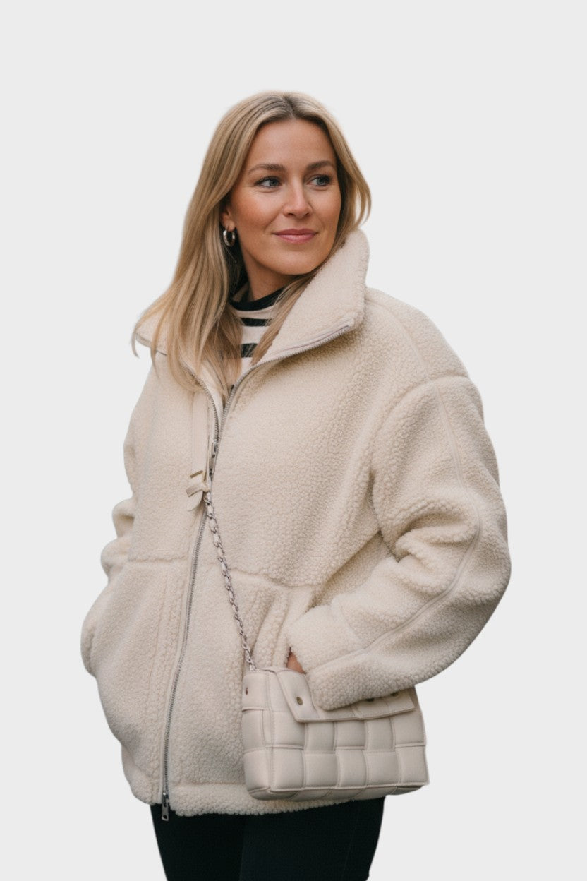Kaja™ | Cappotto teddy elegante A minha loja