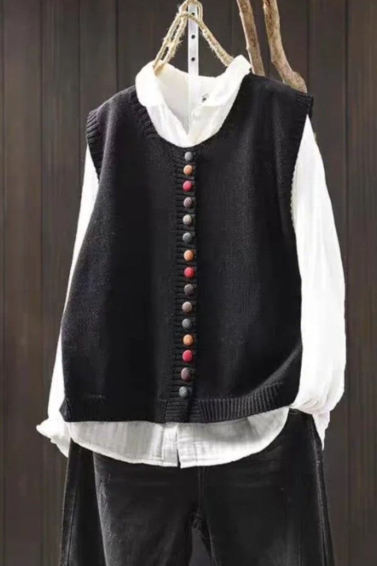 Karmen™ | Gilet Lavorato Elegante A minha loja