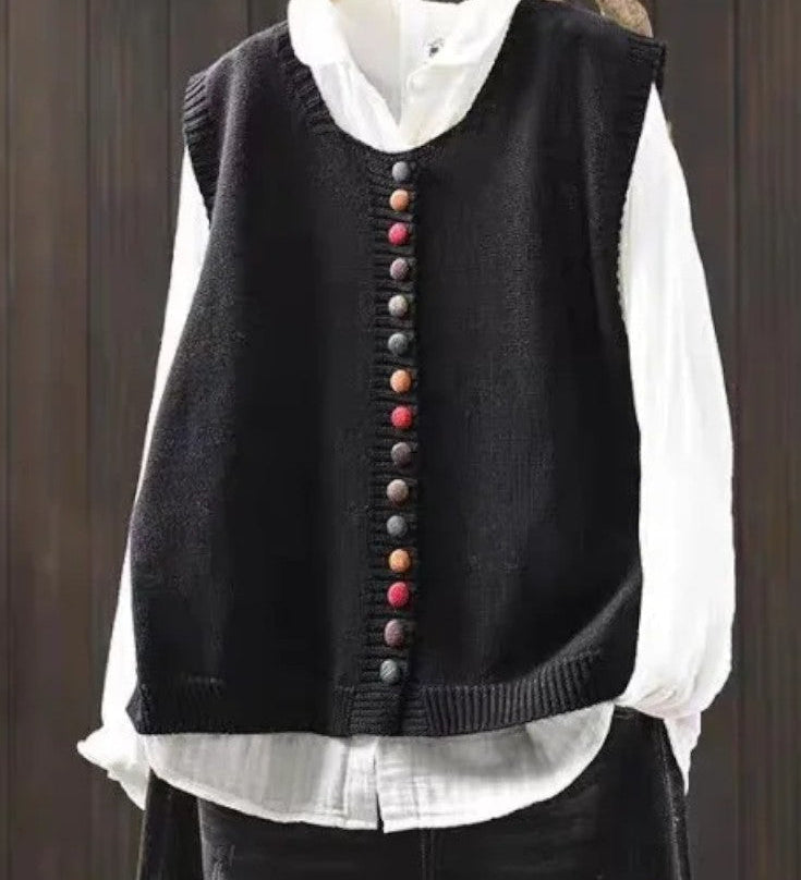 Karmen™ | Gilet Lavorato Elegante A minha loja