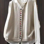 Karmen™ | Gilet Lavorato Elegante A minha loja