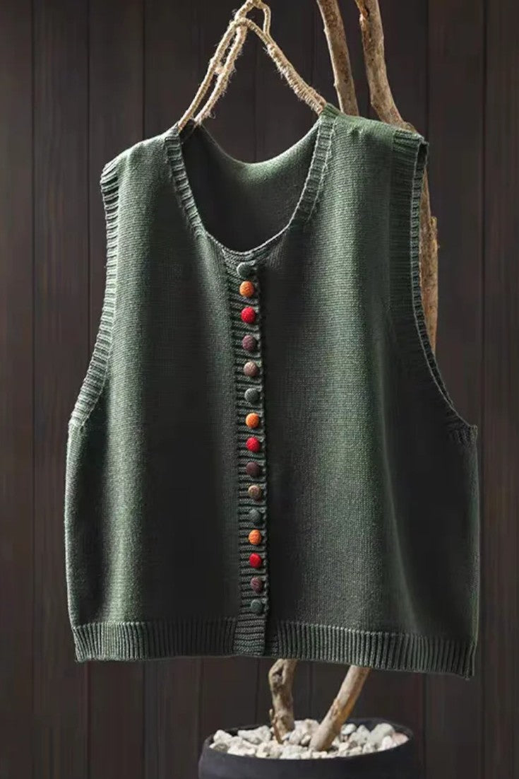 Karmen™ | Gilet Lavorato Elegante A minha loja