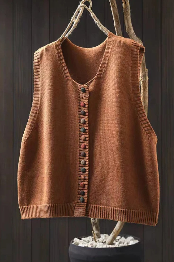 Karmen™ | Gilet Lavorato Elegante A minha loja