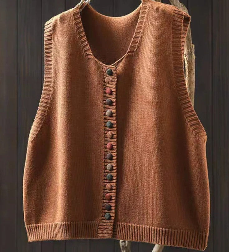 Karmen™ | Gilet Lavorato Elegante A minha loja