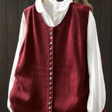 Karmen™ | Gilet Lavorato Elegante A minha loja