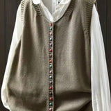Karmen™ | Gilet Lavorato Elegante A minha loja
