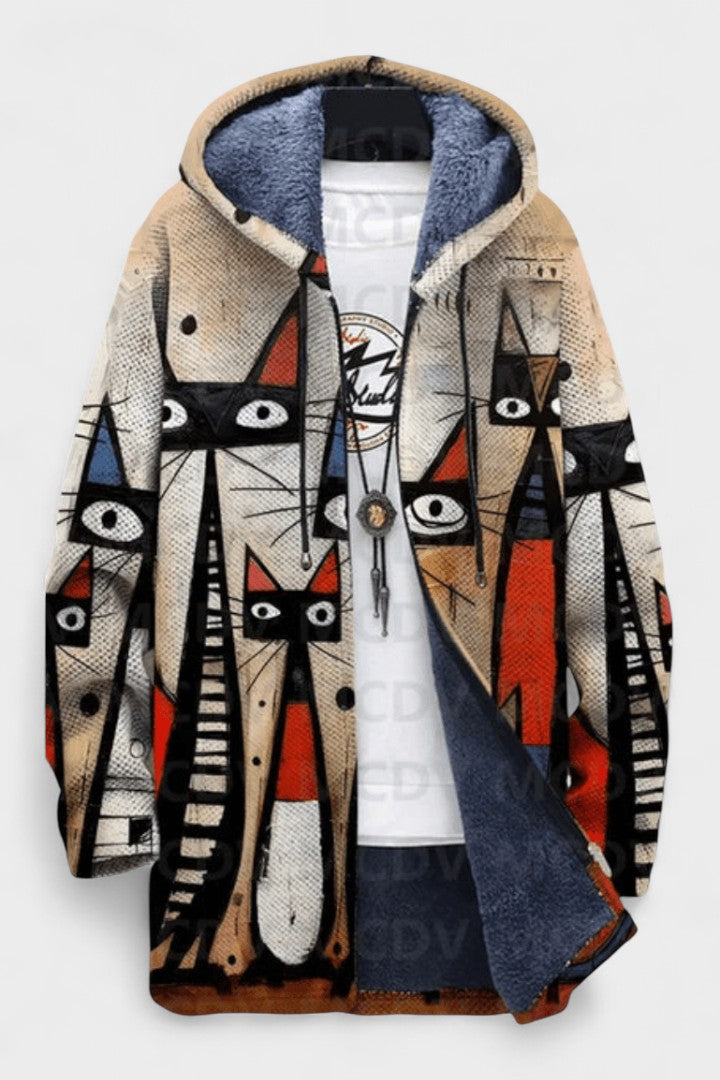 Karolína™ | Cardigan artistico di lusso A minha loja