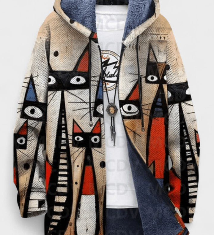 Karolína™ | Cardigan artistico di lusso A minha loja