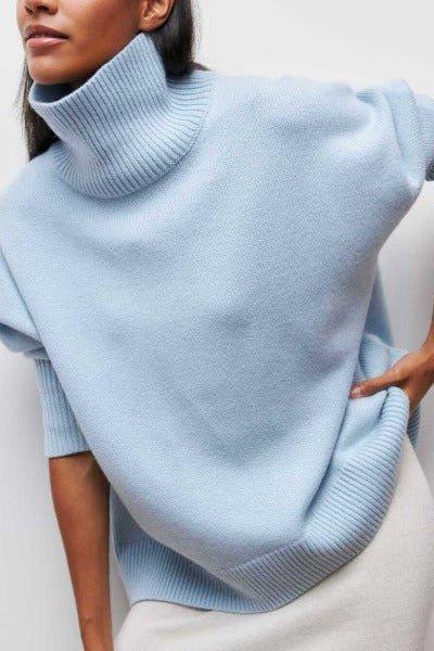 Katrielle™ Maglione con colletto alto A minha loja