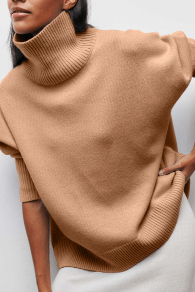 Katrielle™ Maglione con colletto alto A minha loja