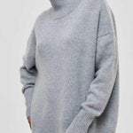 Katrielle™ Maglione con colletto alto A minha loja