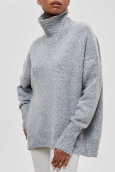 Katrielle™ Maglione con colletto alto A minha loja