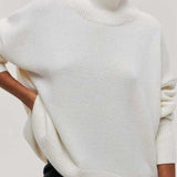 Katrielle™ Maglione con colletto alto A minha loja