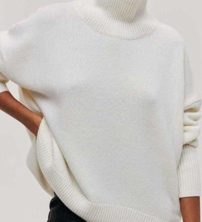 Katrielle™ Maglione con colletto alto A minha loja