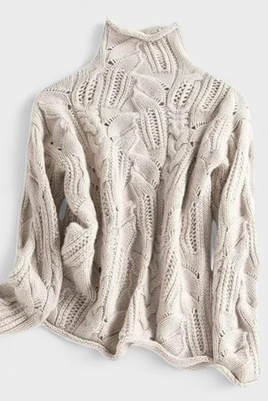Ksenia™ | Maglione lavorato a maglia confortevole A minha loja