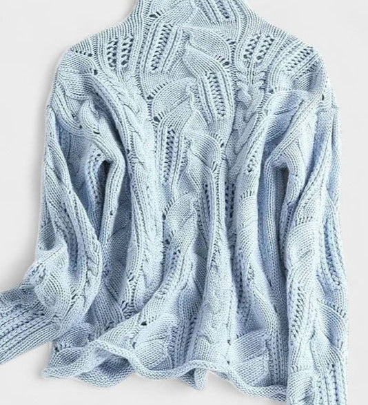 Ksenia™ | Maglione lavorato a maglia confortevole A minha loja