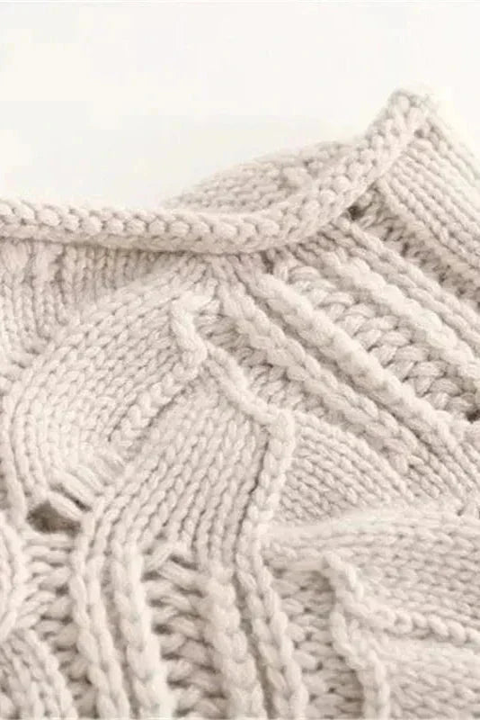 Ksenia™ | Maglione lavorato a maglia confortevole A minha loja