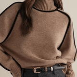 Lara™ Maglione con colletto alto A minha loja