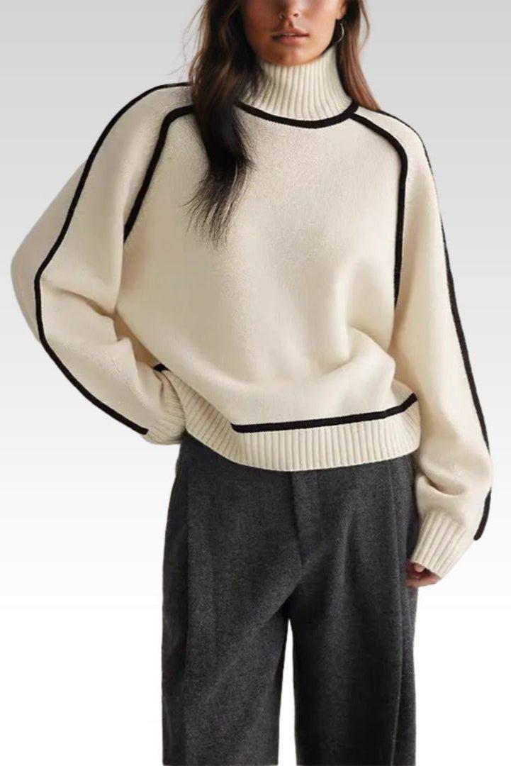 Lara™ Maglione con colletto alto A minha loja