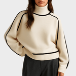 Lara™ Maglione con colletto alto A minha loja