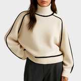 Lara™ Maglione con colletto alto A minha loja