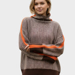 Leena™ Maglione con colletto alto A minha loja