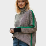 Leena™ Maglione con colletto alto A minha loja