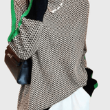 Leena™ Maglione con colletto alto A minha loja