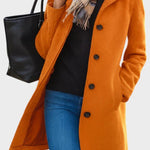 Leila™ | Cappotto elegante classico A minha loja