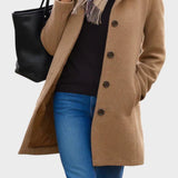 Leila™ | Cappotto elegante classico A minha loja