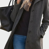 Leila™ | Cappotto elegante classico A minha loja