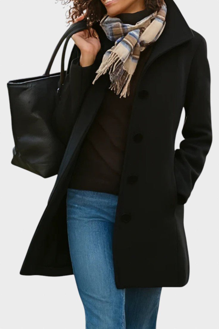 Leila™ | Cappotto elegante classico A minha loja