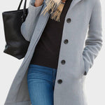 Leila™ | Cappotto elegante classico A minha loja
