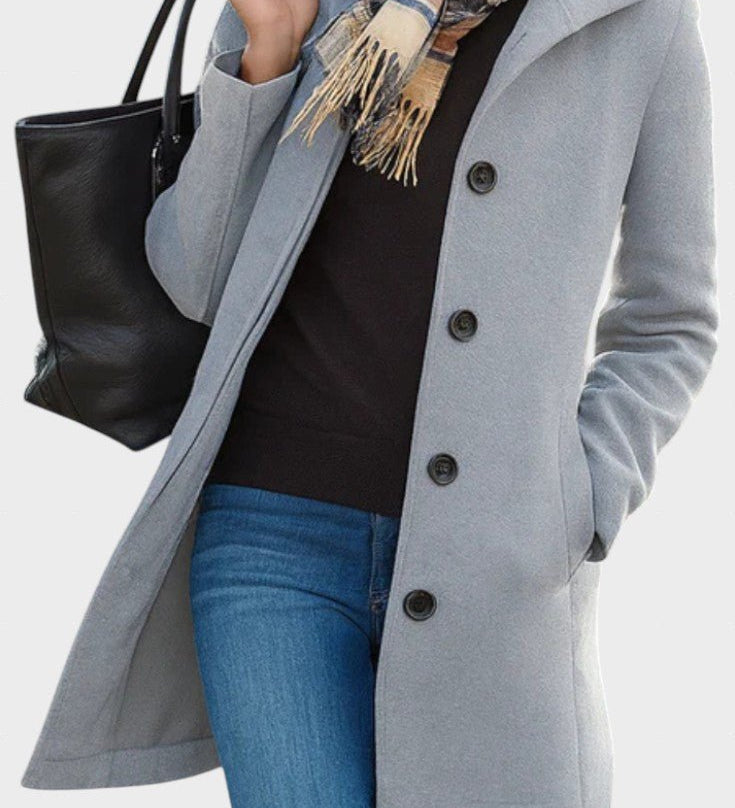 Leila™ | Cappotto elegante classico A minha loja