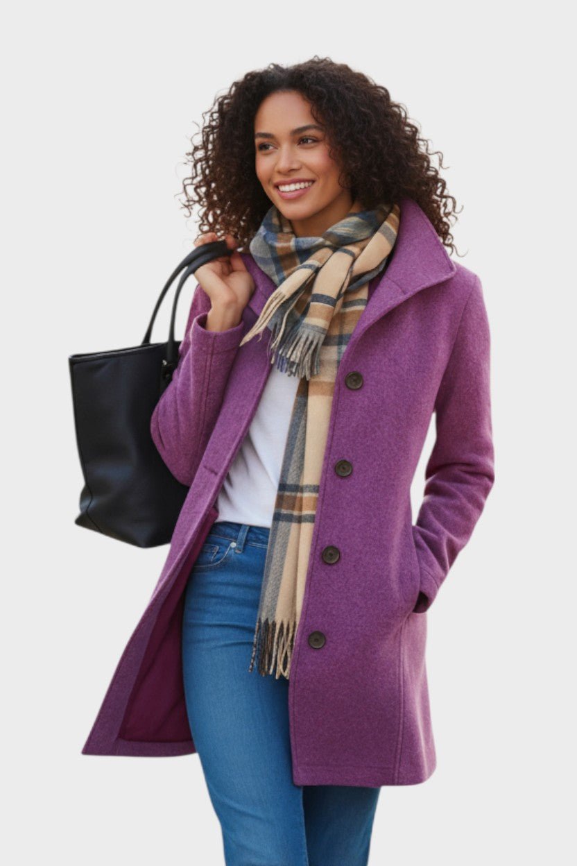 Leila™ | Cappotto elegante classico A minha loja