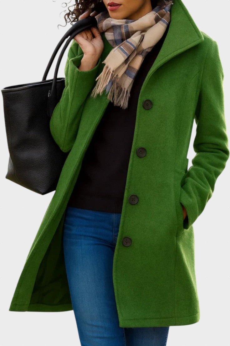 Leila™ | Cappotto elegante classico A minha loja