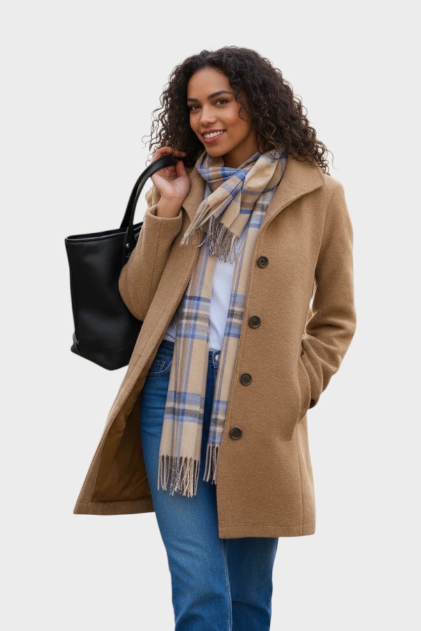 Leila™ | Cappotto elegante classico A minha loja