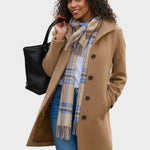 Leila™ | Cappotto elegante classico A minha loja